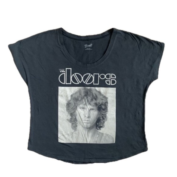 Bravado Tops - The Doors vintage T-shirt dark gray